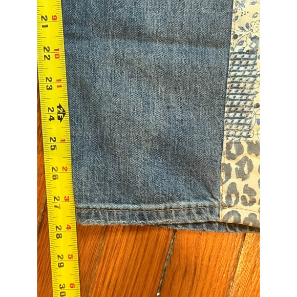 Pilcro Anthropologie Jeans Blue Slim Boyfriend Cropped Trendy The Letterpress - Picture 10 of 11